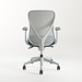 58811 KONFURB NUVÉ CHAIR - White Frame w/Blue Seat