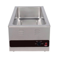 Global Solutions GS1665 Full Size Cooker/Warmer,1500W, 12X20