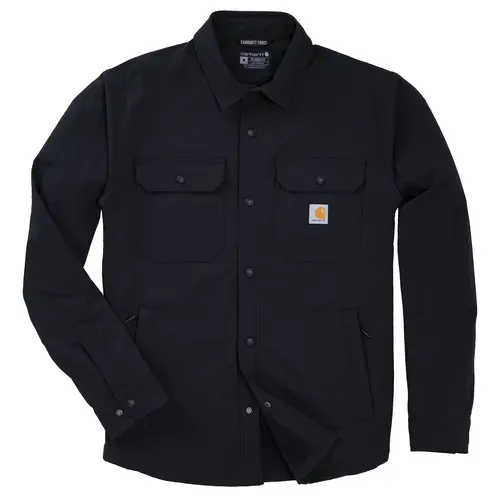 CARHARTT 107699 - Men's Force DWR Ripstop Fleece Lined Shirt Jac - Black