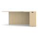 PL133R 71" BULLET DESK W/CORNER EXTENSION- RIGHT- Maple
