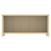 PL208OH 36" OPEN HUTCH -MAPLE
