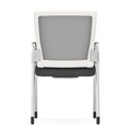 Propel Guest Chair - White Mesh Back with Charcoal Seat