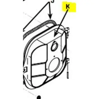 Burner Mounting Door Assy