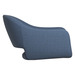 6801- SARON GUEST CHAIR-  BLUE (TUB ONLY, BASE NOT INCLUDED)