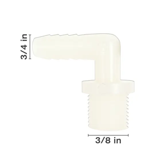 Nylon Male Elbow Pipe Fitting