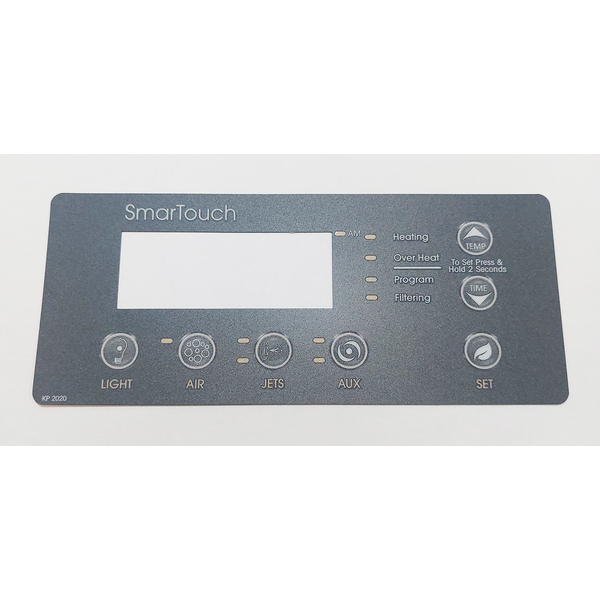 ACC KP2020 7-Button Topside Overlay 80-KP2020-OL