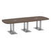 PALAR7637N - 10ft. Arena Conference Table with Brushed Palmer Base