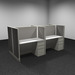 WEBBTYP9 - 53"H, 4-Pod, 4' x 2' Webb Typical - power