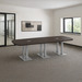 PALAR7637N - 10ft. Arena Conference Table with Brushed Palmer Base