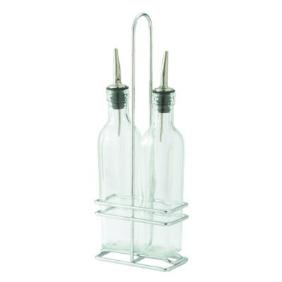 Winco GOB-8S Oil Bottle Set 8 Oz 