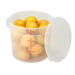 Cambro Translucent 6 & 8 qt. Round Container Covers