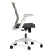 5621 FORTIS SWIVEL CHAIR- White and Gray