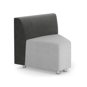 9785 MODUL CORNER CHAR BACK/GRYSEAT