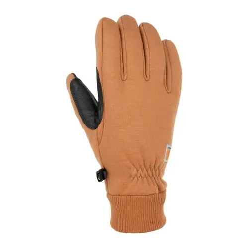 CARHARTT A622 - C-Touch Fleece Rib Knit Cuff Glove - Brown