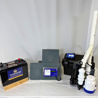 JMI-POM-VMAC-LW - SUMPLICITY SERIES; PRE-ASSEMBLED PRIMARY AC & BACKUP 12V PUMP SYSTEM; EC-VMAC & POM PUMPS, CHARGER, BATTERY BOX, (2) CHECK VALVE