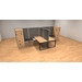 WEBBTYP44 - 67"H Two-Person Desk Unit With Storage