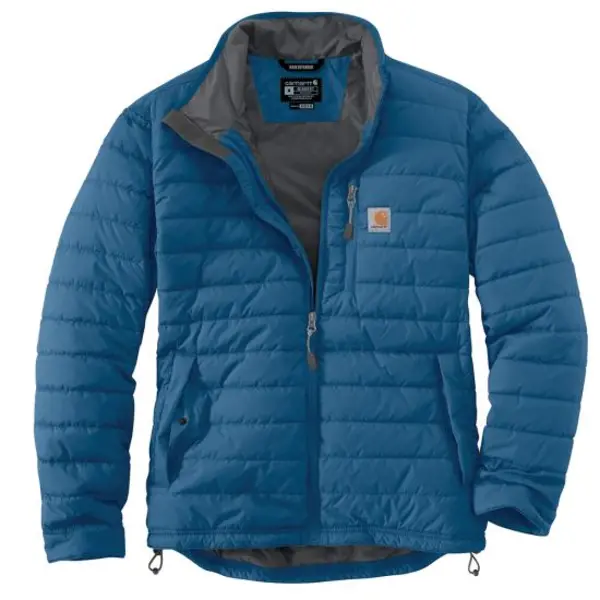 30% OFF - CARHARTT 102208 - Rain Defender® Relaxed Fit Lightweight Insulated Jacket - Dark Horizon Blue