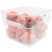FSE 373-FC12C Food Container 12 Qt. Square Clear NSF