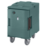 Cambro UPCHW400192 Camcarrier Heated Ultra Pancarrier w/ Swivel & Fixed 6" Casters
