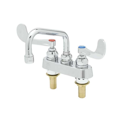 T&S Brass B-1110-XS-WH4 Workboard Mixing Faucet Deck Mount
