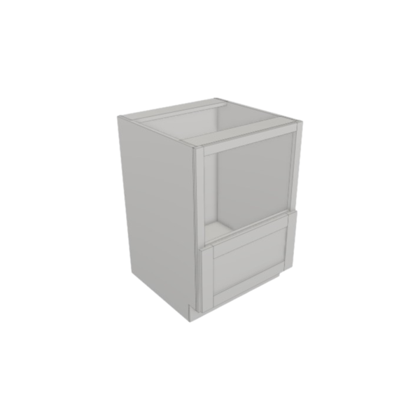 Metropolitan Wite Base Microwave Cabinet - 30 W X 34 1/2 H