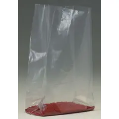 12 X 8 X 30 2 MIL GUSSETED CLEAR POLY BAG, 500/CS  PB1610