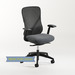 58811 KONFURB NUVÉ CHAIR - Black Frame w/Charcoal Seat