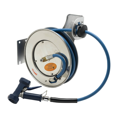 T&S Brass B-7133-04 Hose Reel System Open