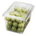 Cambro Camwear 12"L x 18"W x 9"H Clear Food Storage Boxes
