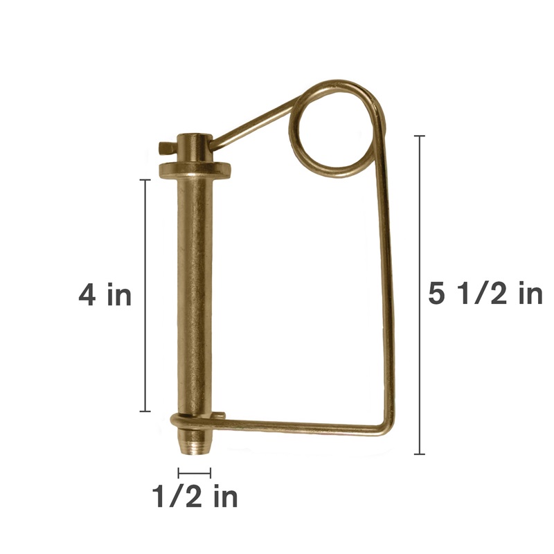 Braber Equipment Safety Lock Hitch Pin
