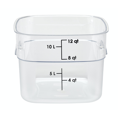 Cambro 12SFSPROCW135 CamSquare® FreshPro Food Container