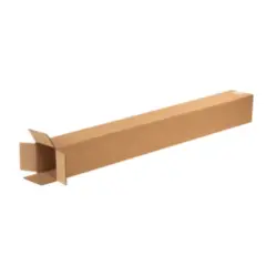 4 X 4 X 36 ECT32 TALL CORRUGATED CARTONS 25/BD   4436