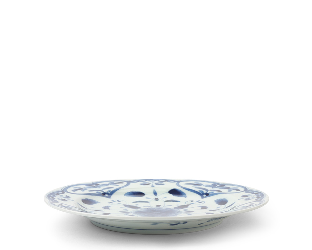 Blue & White Plate 9.25"