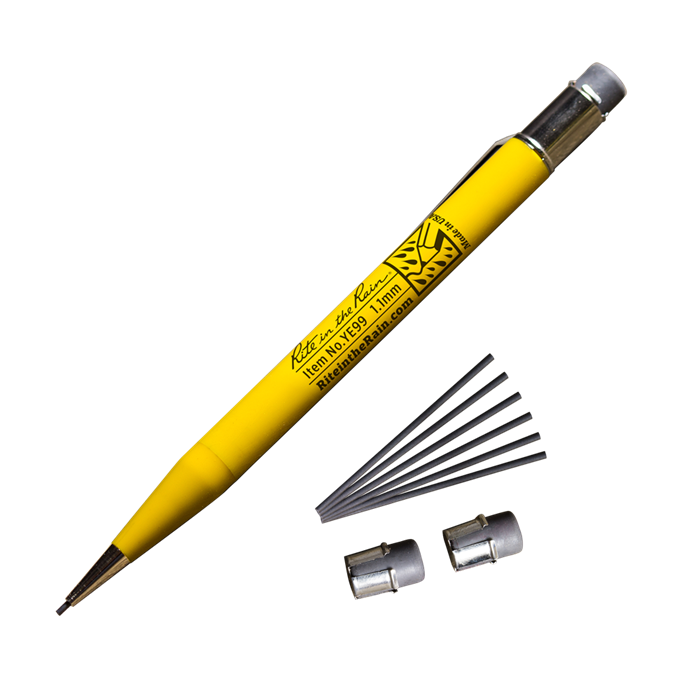 mechanical pencil f YE99  Rain Mechanical the Pencil  No. in Rite Yellow