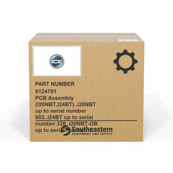 Intelligent Cleaning Equipment - 8124701 - PCB Assembly (I20NBT,I24BT)..i20NBT up to serial number 603..i24BT up to serial number 320..i20NBT-OB up to serial number 000293