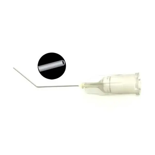 Viscoelastic Cannula 27G x 22 mm (7/8") Angled, blunt tip Sterile, disposable, 10/BX 2327