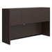 PL141OH 60" OPEN HUTCH- ESPRESSO