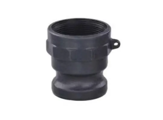 Cam and Groove Adapter, 1-1/2 in Type A x 1-1/2 in FNPT, Polypropylene