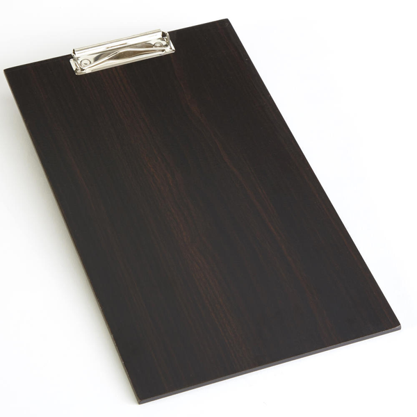 Espresso Wood Clipboard Holders