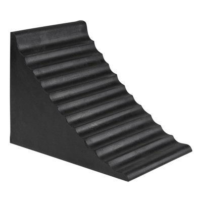 Rubber Wheel Chock - 9-7/8" x 7-1/8" x 7-1/2"