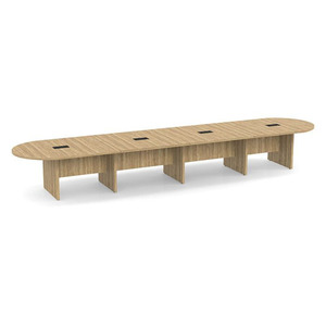 CLART3216N - 18 ft. Classic Racetrack Conference Table with Panel Base