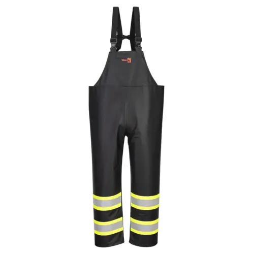 VIKING 6055FRPB - Viking Handyman® FR PU Waterproof Overalls - Black
