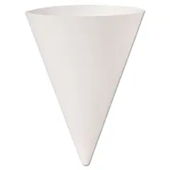 7 OZ WHITE PAPER CONE CUPS, 5000/CS   KCI 7.0KSE