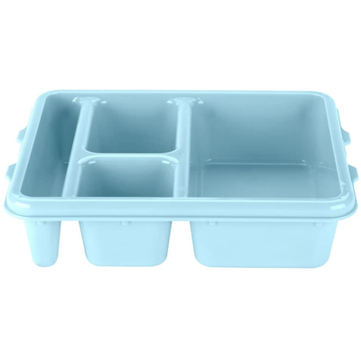 Cambro 9114CP414 Meal Delivery Camwear Tray 4-Compartment