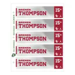 Road Game Locker Tag Sheets