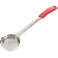 Winco FPS-2 Solid 2 oz One-Piece Stainless Steel Portion Server