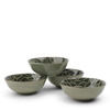 Edo Indigo Small Bowl Set/4
