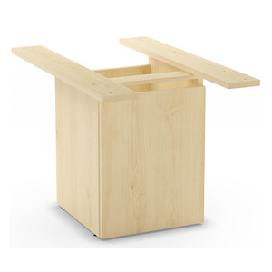 PLCUBED20 20" CUBE BASE WITH DOOR- MAPLE