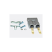 Connector, 50A Gray W/6Ga Cont & Clamp