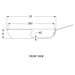 Vollrath Arkadia 12" Aluminum Fry Pan